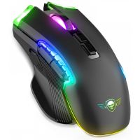 spirit of gamer elite m70 raton gaming inalambrico rgb 4800 dpi negro