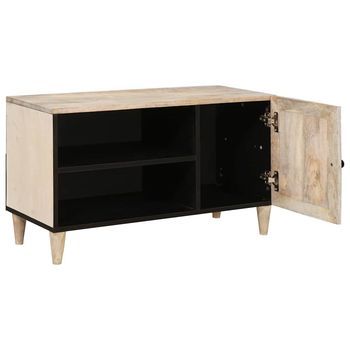 Unidades De Tv | Mueble De Salón | Gabinete De Tv Con Estante 80 X 33 X 46 Cm Madera Contrachapada