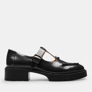 Coach Women's Liv Leather Mary Jane Flats - UK 4
