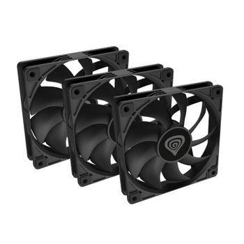 Ventilador suplementario Genesis Oxal 120mm 1300RPM bajo ruido con conector doble 3 pines