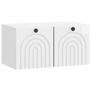 Mueble Para Tv De Pared Brillante 59,5 X 31 X 30 Cm Vidaxl