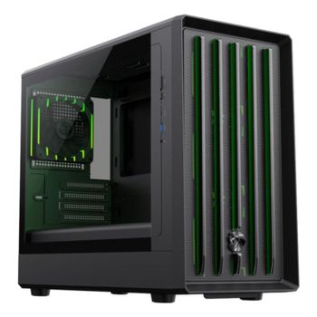 Carcasa GameMax CLAW 360 BK Micro Torre Negro Gaming