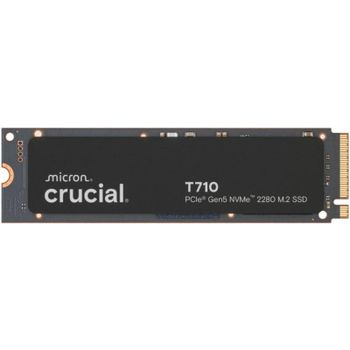 Disco Duro Crucial 1 TB SSD M.2 PCIe 5.0 14900 MB/s T710 Lectura/Escritura Secuencial