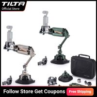 brazo amortiguador tilta hda-t15 hydra alien mini con ventosa para grabacion en coche compatible con dji osmo pocket 4 pocket 3 y insta360 x4