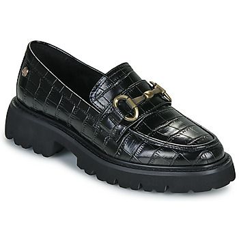 Carmela Mocasines 162547-BLACK-CROCO para mujer