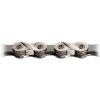 kmc cadena x8 12x11128 116 eslabones 8v platagris