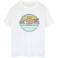 disney camiseta manga larga the mandalorian eggcellent easter para mujer