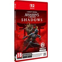 assassins creed shadows - switch 2 edition - game key card
