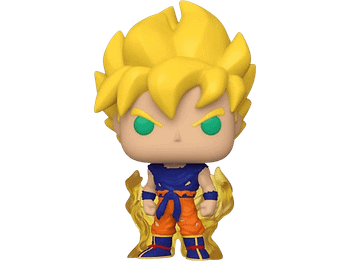 Figura Funko Pop! - Dragon Ball Z Super Saiyan Goku, 9.5 cm, Vinilo, Multicolor