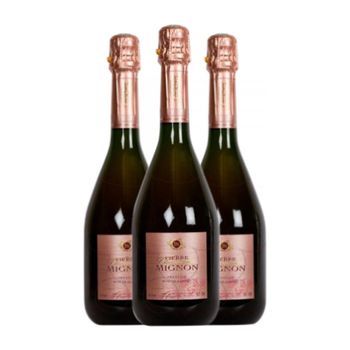 Pierre Mignon Prestige Rose Brut Champagne Gran Reserva Media Botella 37 Cl 12% Vol. (pack De 3 Unidades)