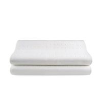pack 2 almohadas visco perforada cervical alta gama 70 cm