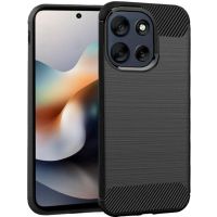 funda para movil cool parachoques fibra de carbono negra proteccion reforzada para motorola moto g56 5g