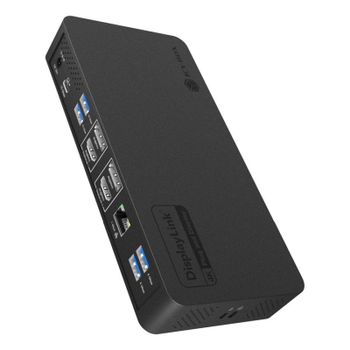 Replicador de puertos USB-C Icy Box IB-DK2255AC 4K UHD 135W