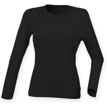 Skinni Fit Camiseta manga larga SK124 para mujer
