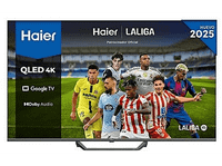 tv qled 65 - haier s80 series h65s80fux 4k hdr10 google tv gaming 120hz dolby audio negro