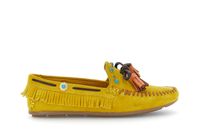 mocasines de ante con borlas yellow