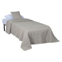 colcha poliester 180x260 100 gr beige