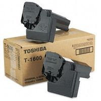 toshiba t-1600e toner negro 2 unidades original