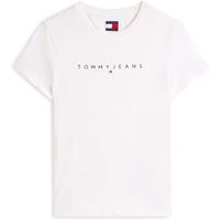 tommy jeans camiseta tjw slim linear tee para mujer