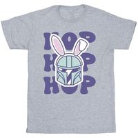 disney camiseta manga larga the mandalorian hop into easter para nina