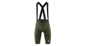 Culotte corto con tirantes assos mille gt s11 verde para hombre