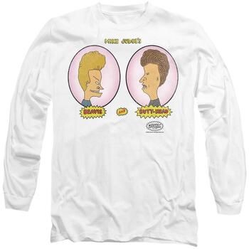 Beavis & Butthead Camiseta manga larga Heads In Ovals para mujer