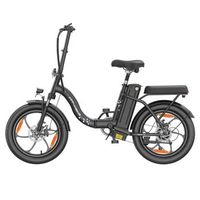 bicicleta electrica plegable witambike c16 20 48v 16ah negra