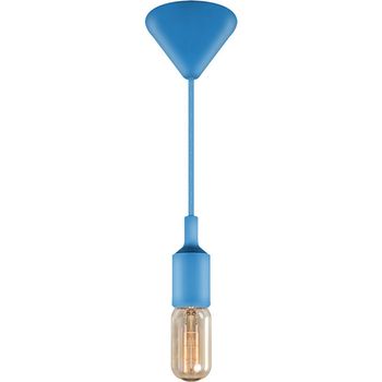 Colgante colibri 1xe27 al.reg.xd.7cm azul