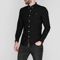 farah camisa manga larga gt32780 para hombre