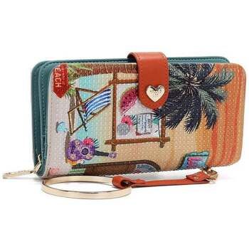 Nicole Lee Cartera CARTERA PLEGABLE CON LA FIRMA DE NL CON CORREA (SUN SAND) para mujer