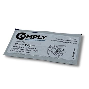 Comply Paño de Limpieza en seco para Tapones de Espuma