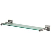 spirella coleccion nyo balda de vidrio 40x145x45 vidrio de seguridad cromado mate