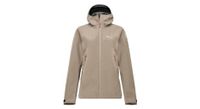 chaqueta impermeable para mujer salewa puez gore tex 3l epe beige