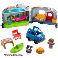 caravana aventura little people en frances hjn42 fisher-price