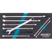 hazet 163-2928 juego de llaves combinadas r perfil de traccion hexagonal doble exterior r 10 r 11 r 13 r 14 r 15 r 17 r 19 r 22 r numero de herramientas 8