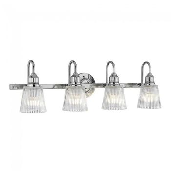 Aplique de pared para baños addison (4 luces)