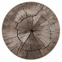 alfombra rodessa beige 120 cm redondo