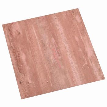 Tableros De Suelo Rojo 5,11 M² 55 Uds. Pvc Vidaxl
