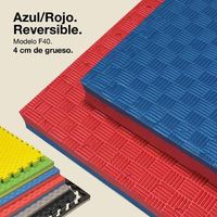 jowy 10 piezas 10m2 tatami puzzle 4cm 100x100cm r superficie r5 lineasr rojoazul