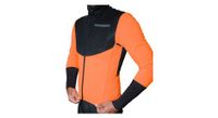 chaqueta unisex de manga larga spatzwear naranja   negra