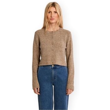 Molly Bracken Abrigo Cardigan EF1678 - Camel para mujer