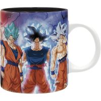 taza goku transformation dragon ball ceramica 320 mls