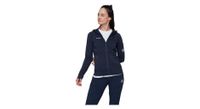 forro polar mammut taiss hooded azul mujer