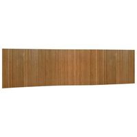 biombo divisor de bambu marron ancho 800 cm alto 165 cm vidaxl