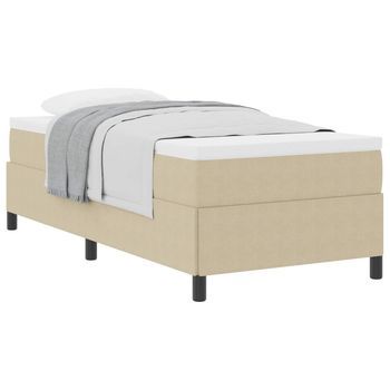 Cama Tapizada 203x83x35 Cm  - Gris