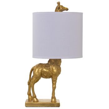 Lampara Sobremesa Dorado