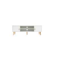 mueble para television moderno con 2 puertas y almacenamiento