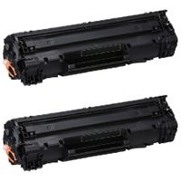 compatible multipack canon i-sensys mf247dw printer toner cartridges 2 pack -9435b002