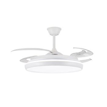 Ventilador led aspas retráctiles charly l cct dim (80w)