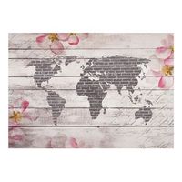 papel pintado 3d - romantic world 150x105 cm